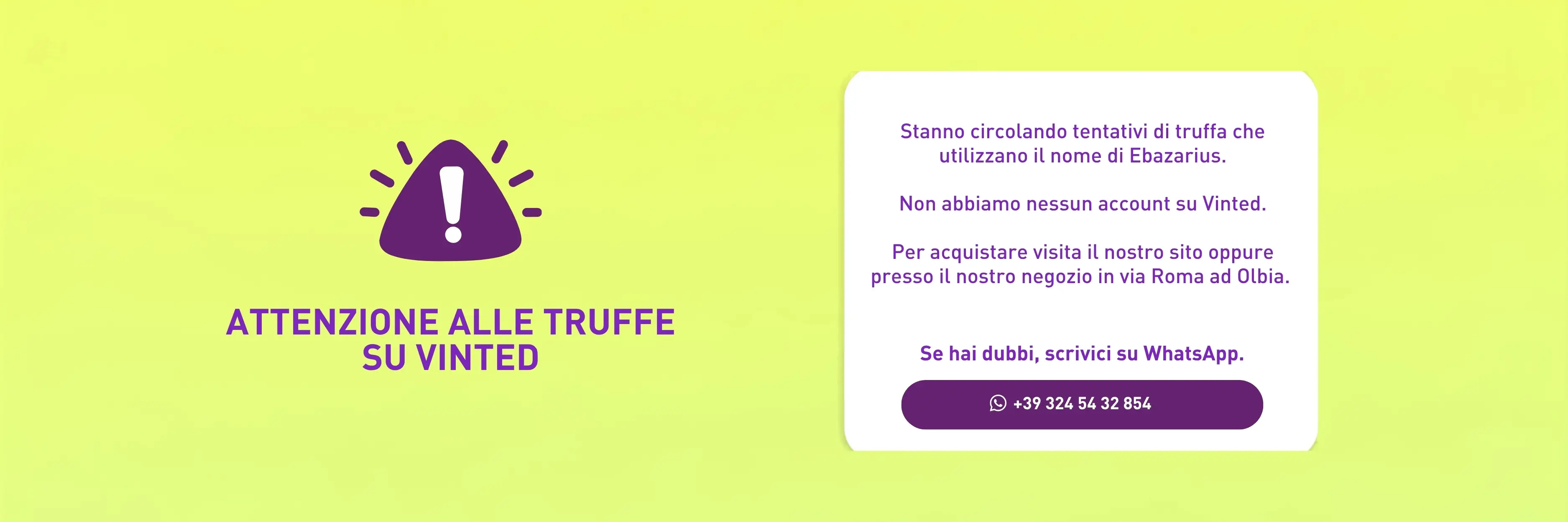 Truffa su Vinted